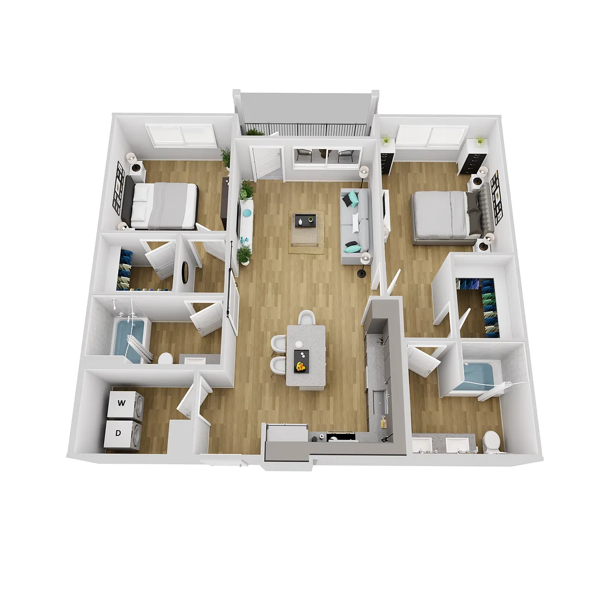 Floor plan B2