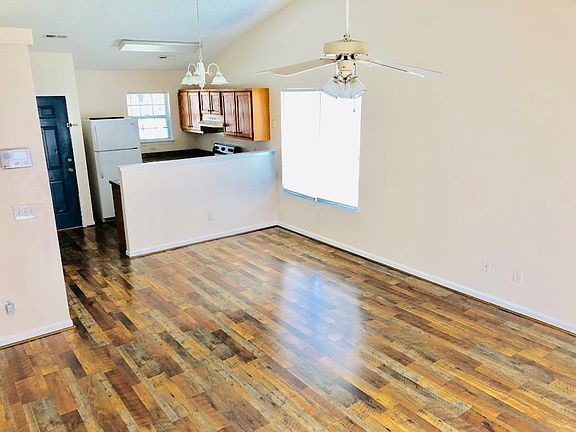 Kitchen, dining and living room
