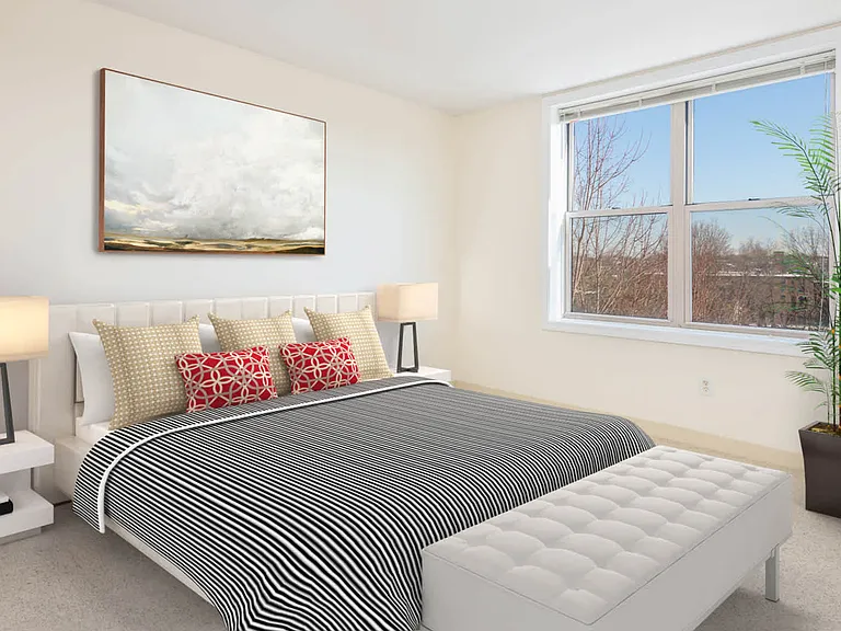Carpeted Bedroom