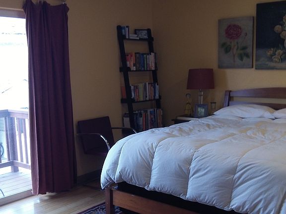 Main Floor Bedroom with Deck