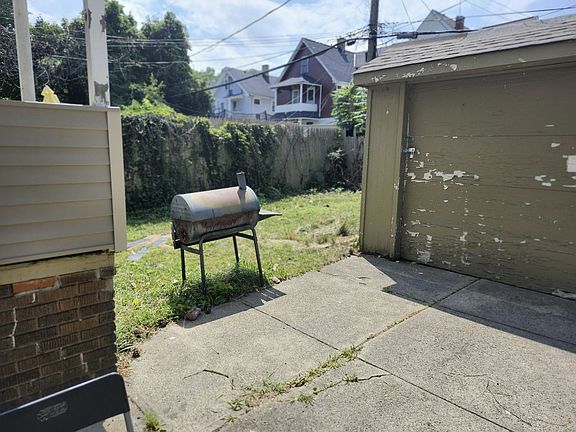 Back yard area