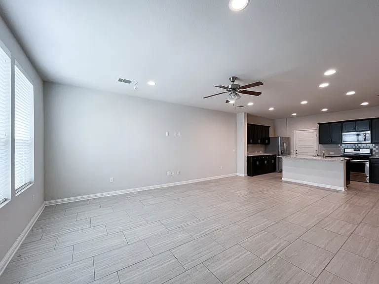Spacious open floor plan