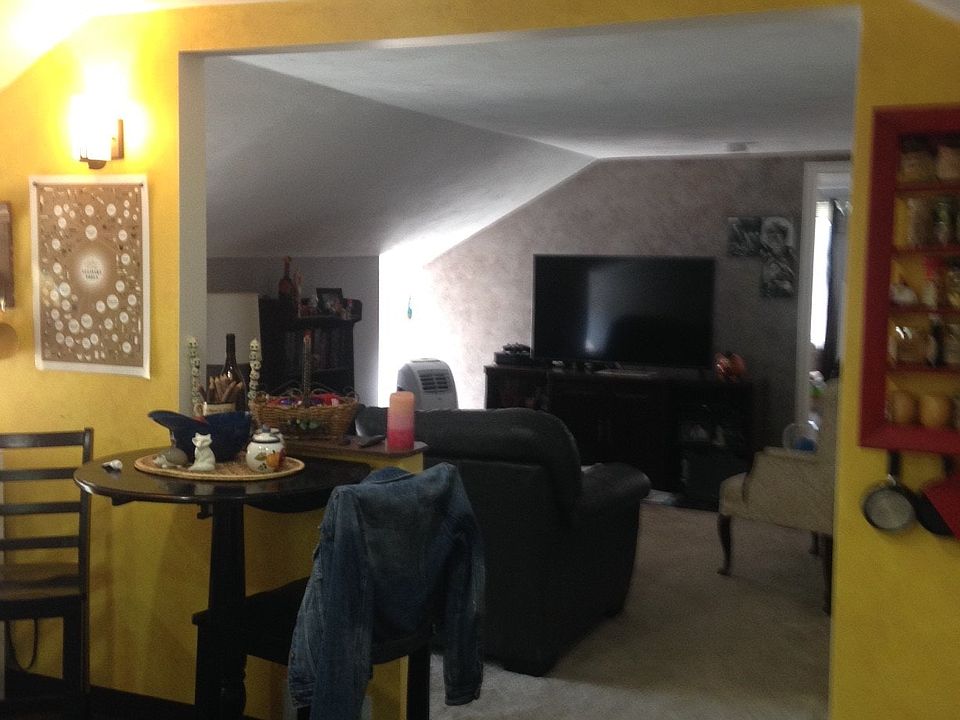 Veiw of kitchen to living room
