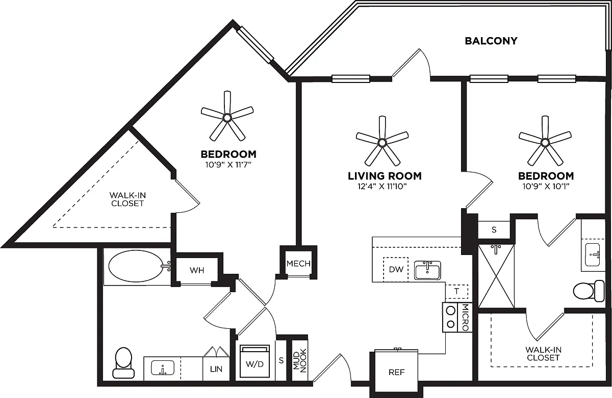 Floor plan B14