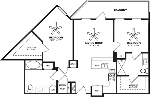 Floor plan B14