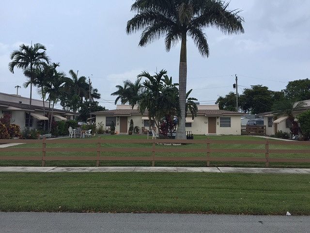 Courtyard in front of unit