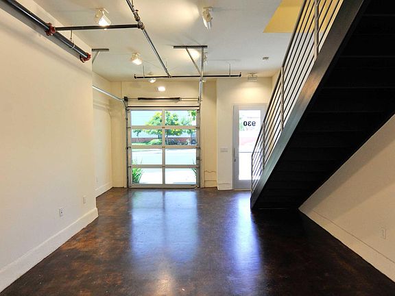Glass Roll Up Door in Studio