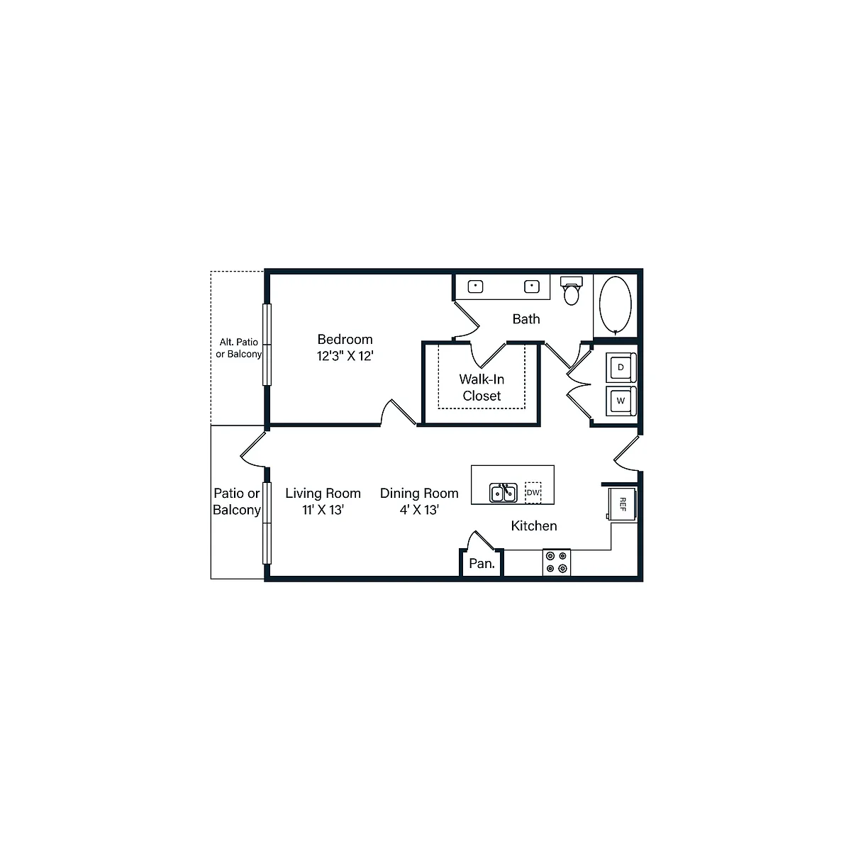 Floor plan A2