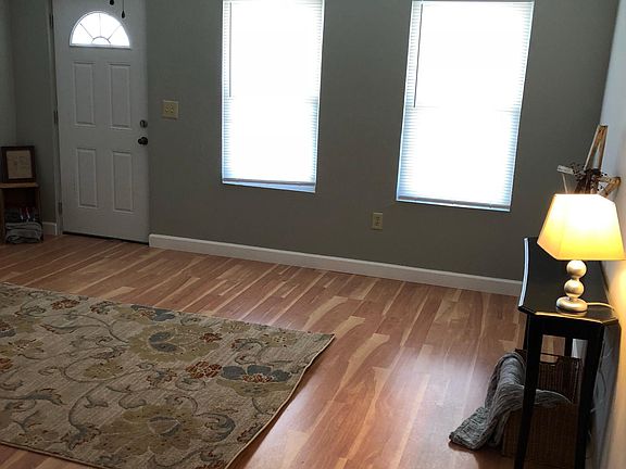 Living room. Front door faces West Franklin St