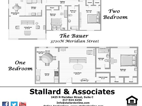 Bauer - 1 & 2 Bedroom Apartments