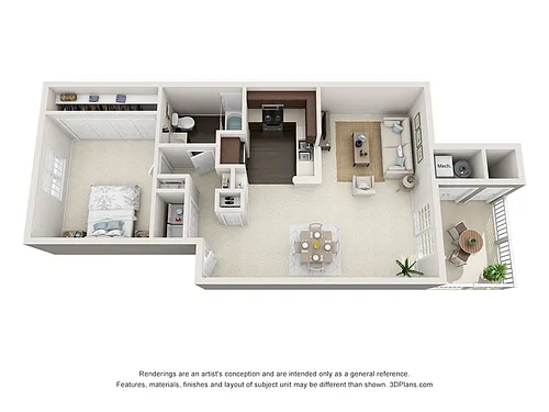 Floor plan The Saugatuck