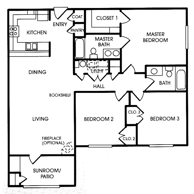 Floor plan The Crane