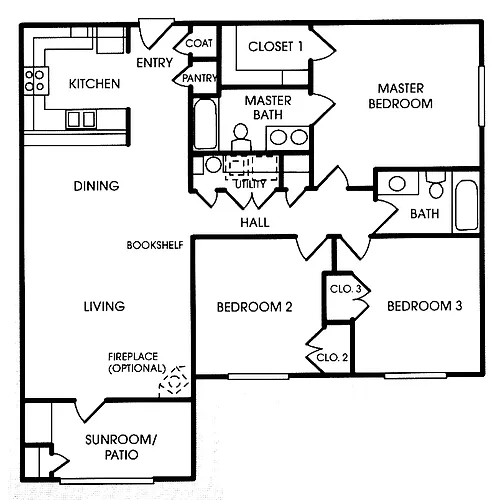 Floor plan The Heron