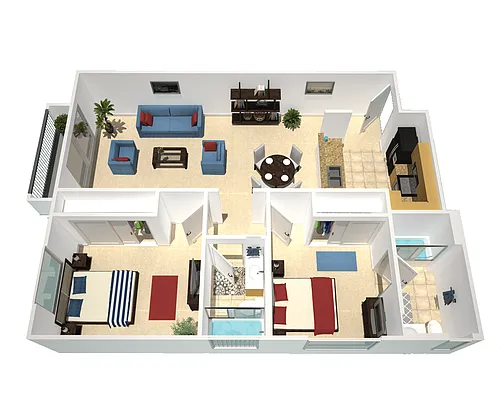 Floor plan Rimini