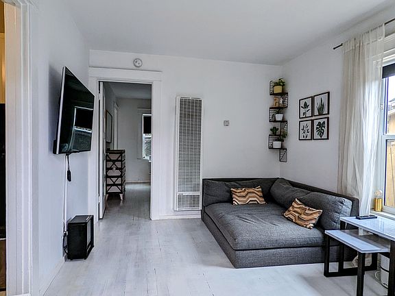 Living room. Furniture not included.