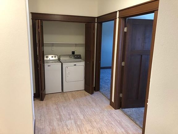 In unit washer and dryer