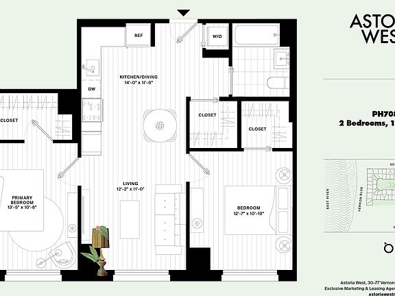2nd image of 30-77 Vernon Blvd Penthouse 708E