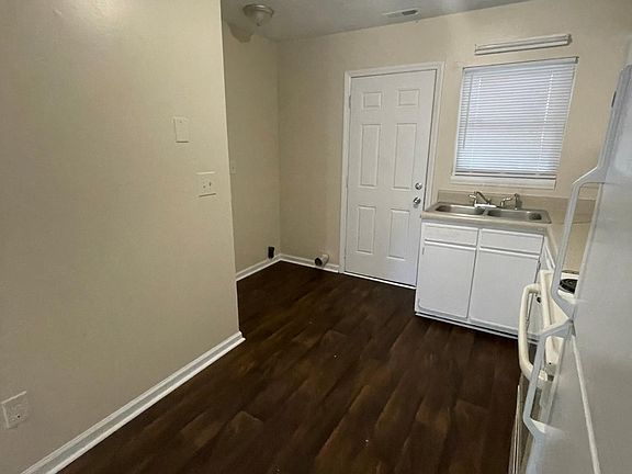 kitchen/ laundry area