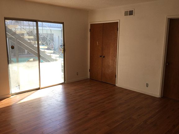 Large bedroom with double closets