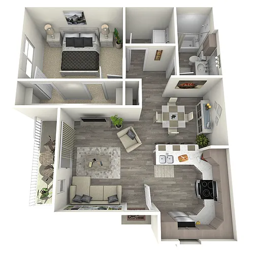 Floor plan B
