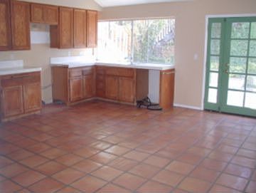 Large Kitchen & Dining Area