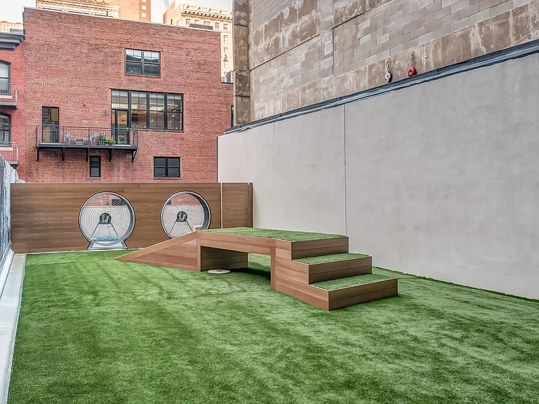 Elevated Outdoor Dog Park