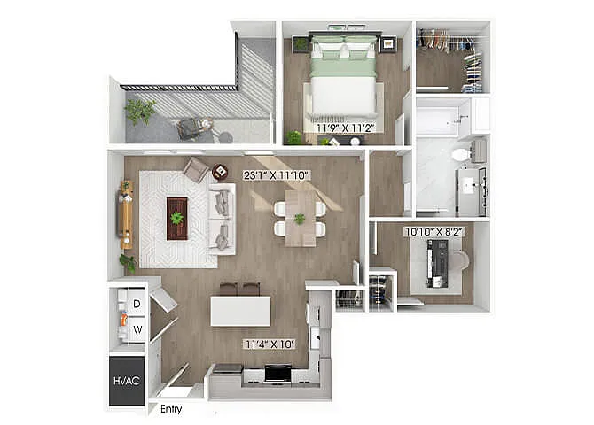 Floor plan A3D