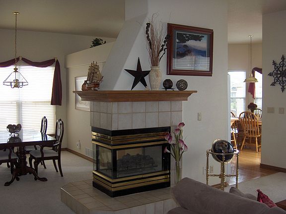 3 sided fireplace