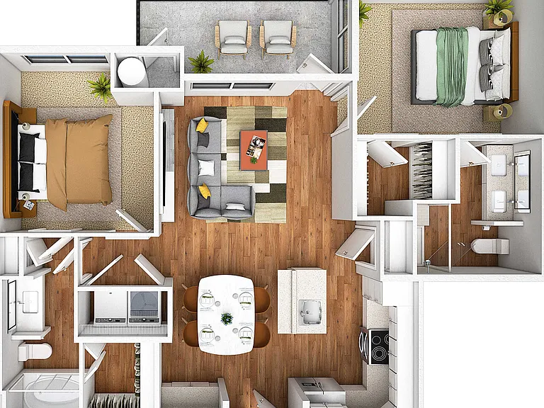Mariposa Communications Parkway 55+ Apartment Homes — Photo 30