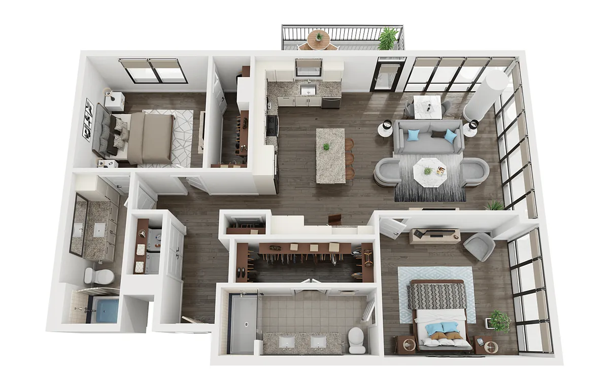Floor plan B3