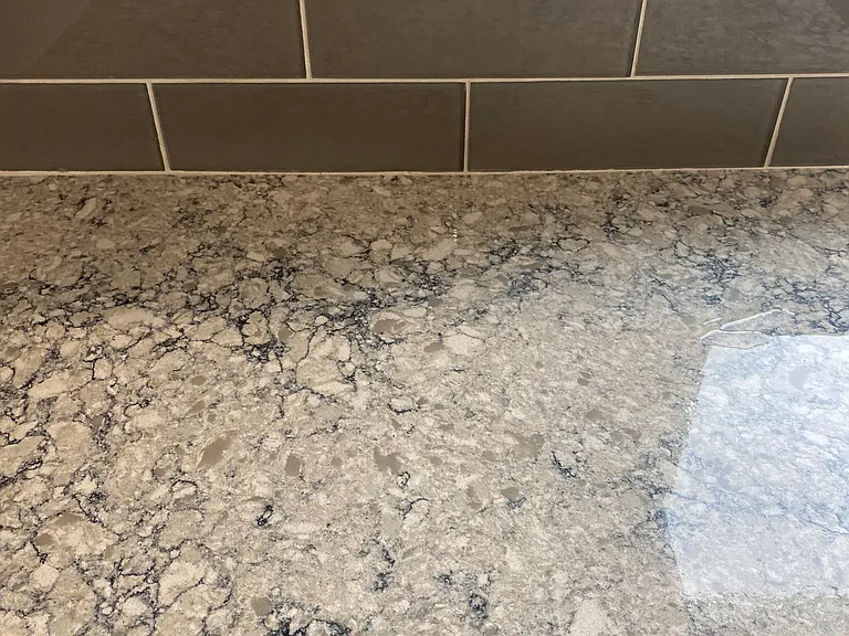 Granite countertops with back splash