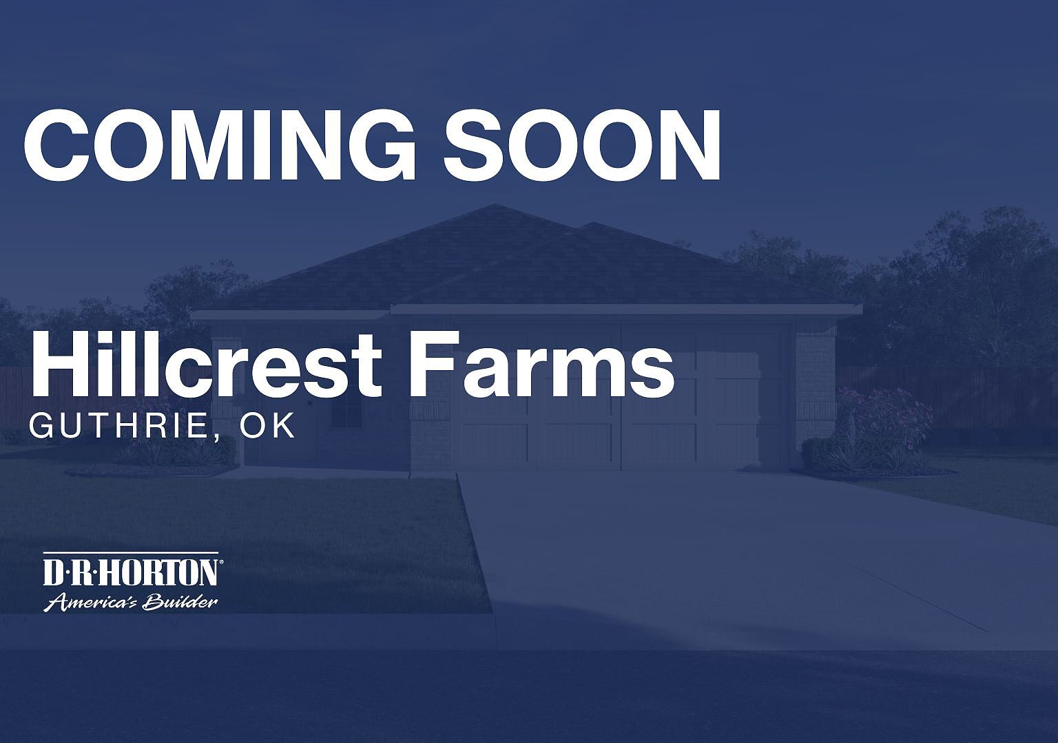 Hillcrest Farms by D.R. Horton Oklahoma City in Guthrie OK Zillow