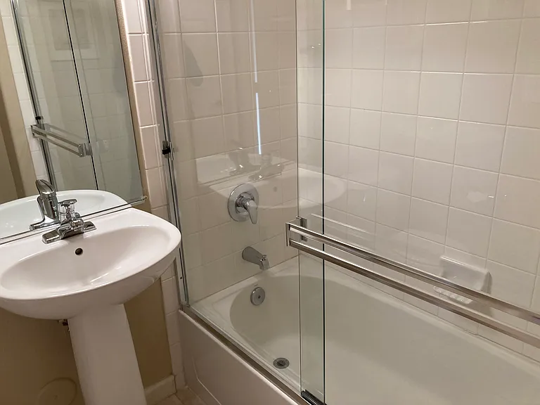 Second bedroom bath/sink area.