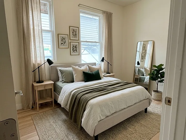 1st floor bedroom fully furished for your imagination
