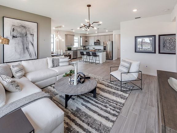 Connected gathering areas