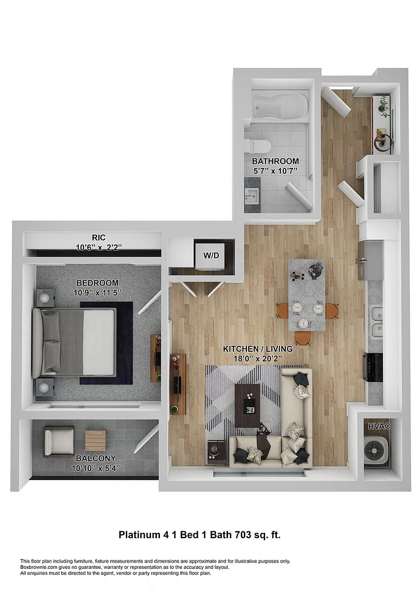 Floor plan Platinum 4