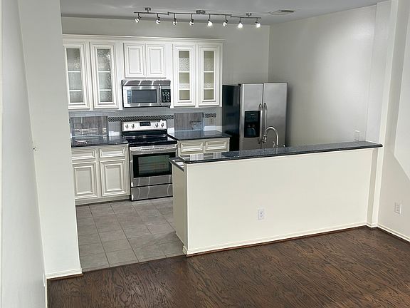 living room and kitchen