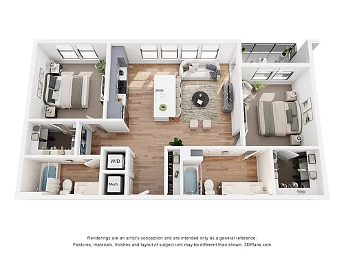 Floor plan B3