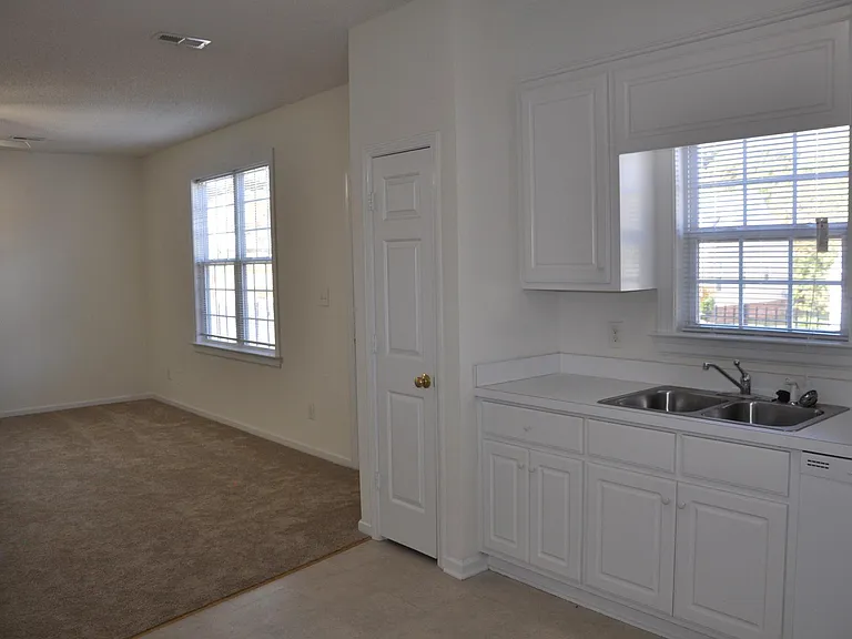 Kitchen Open to Living Room in 3 Bedroom