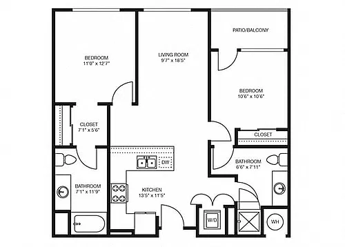 Floor plan B2
