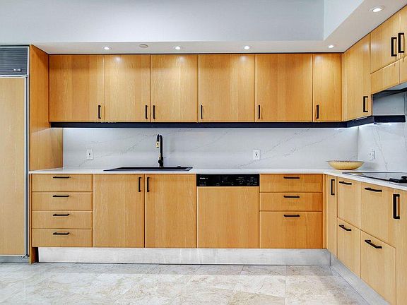 Modern Kitchen with access to the Balcony