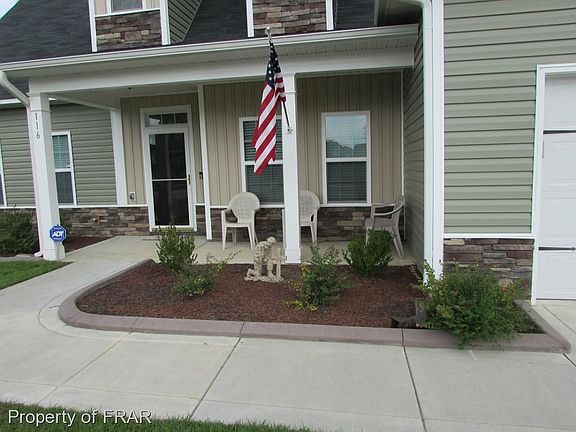 Covered front porch