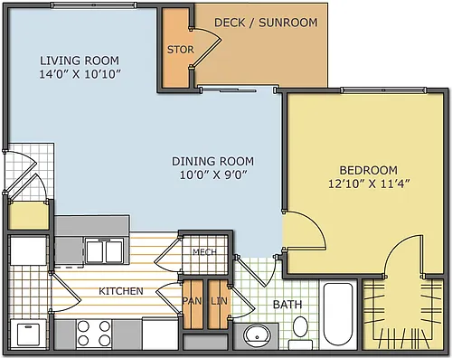 Floor plan Asbury