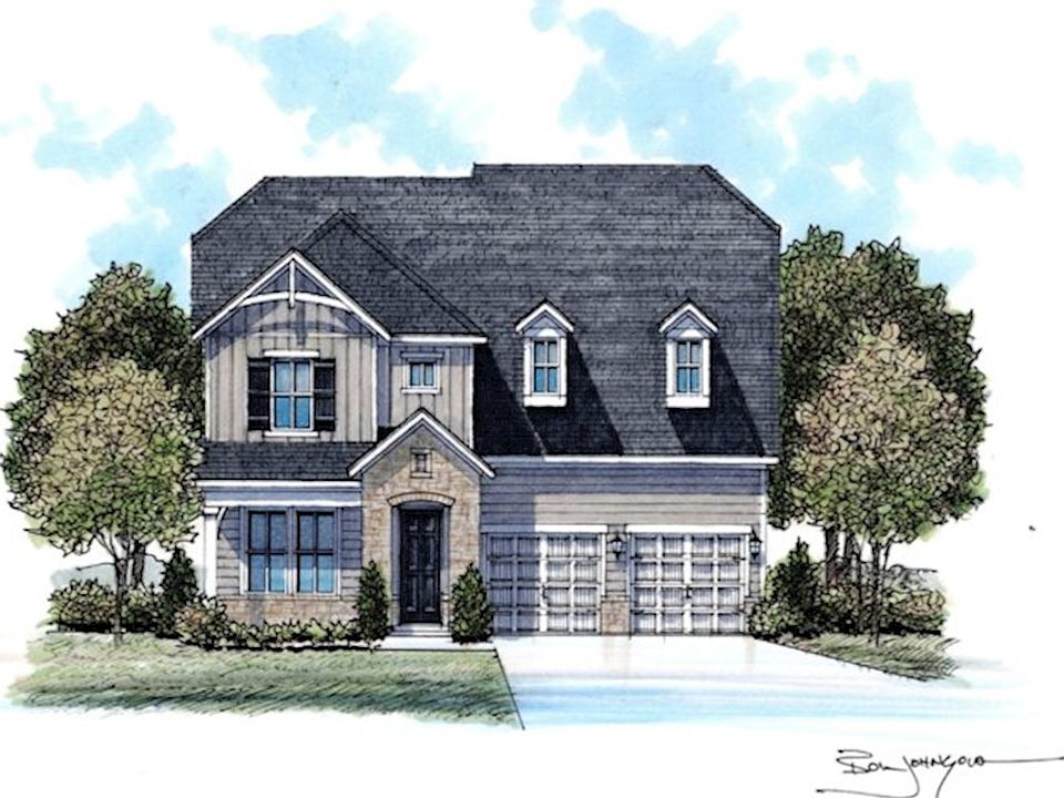 French Country P Elevation
