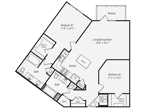Floor plan B19CF