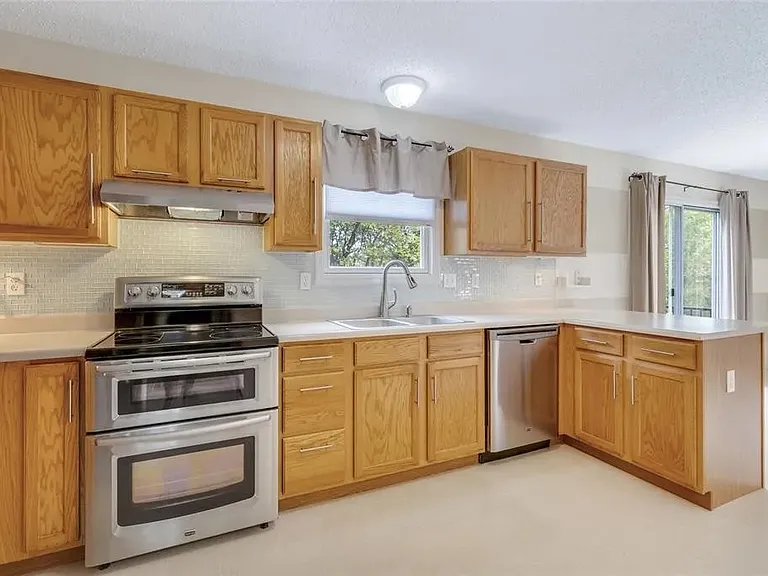 Kitchen with modern appliances