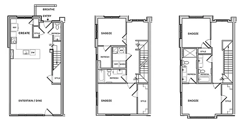 Floor plan TH-6d