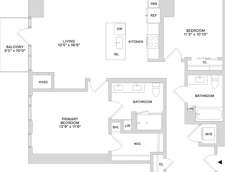 Two Bedrooms Two Bedrooms
