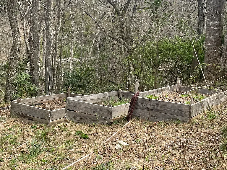 terraced garden boxes