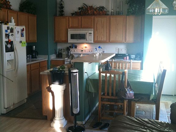 Kitchen with island